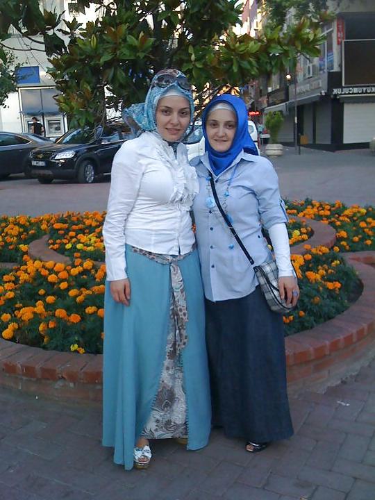 25P Turkish arab hijab turbanli asian kapali
