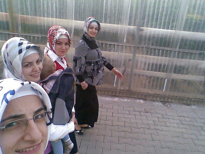 25P Turkish arab hijab turbanli asian kapali