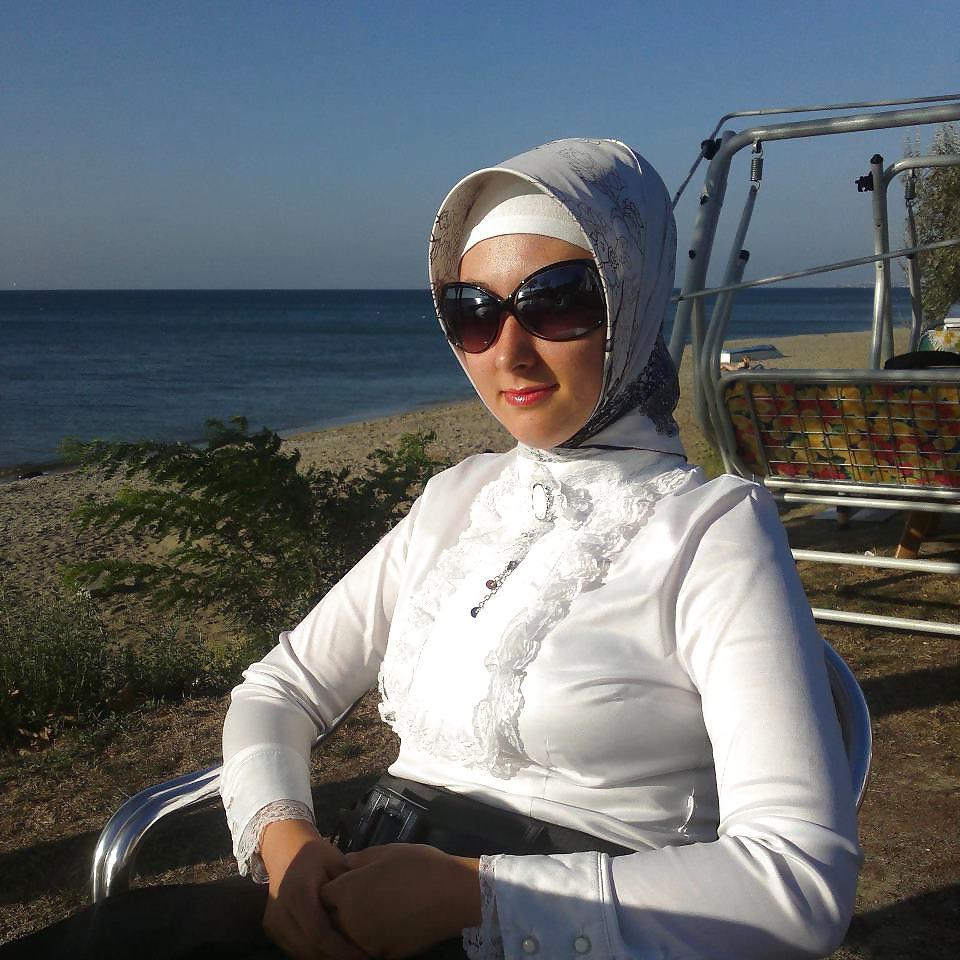 25P Turkish arab hijab turbanli asian kapali