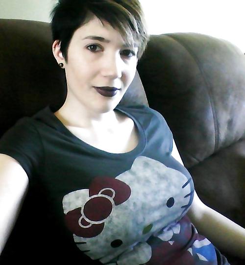25P Busty Goddesses - Short Haired Girls With Huge Breasts, 12
