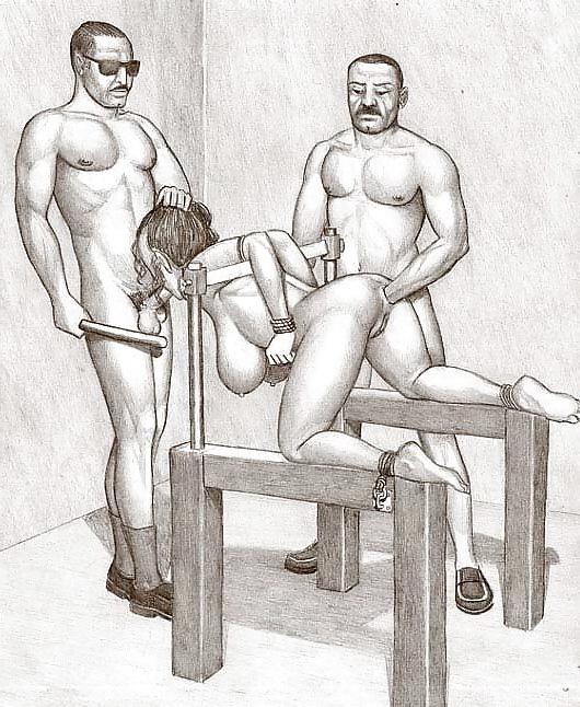 25P BDSM illustrations & cruel Art
