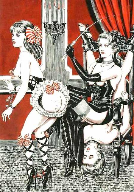 25P BDSM illustrations & cruel Art