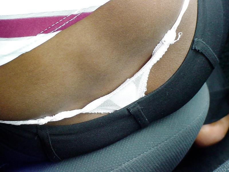 20P My Exposed Pink Thong