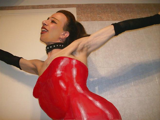24P Hairy armpit she males