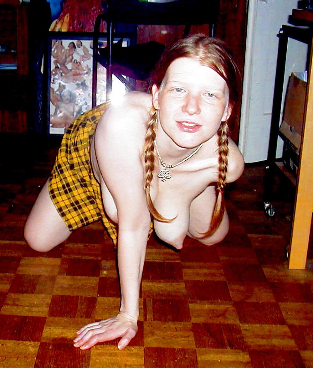 25P Hairy Red head Huge big tits