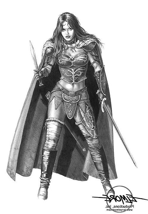 25P Fantasy Warrior Princesses
