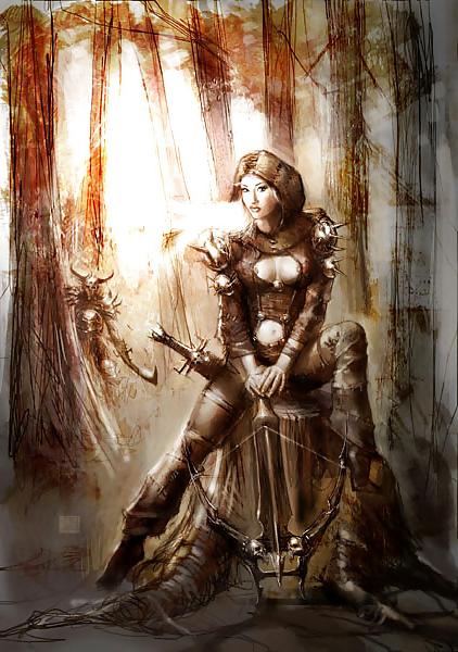 25P Fantasy Warrior Princesses