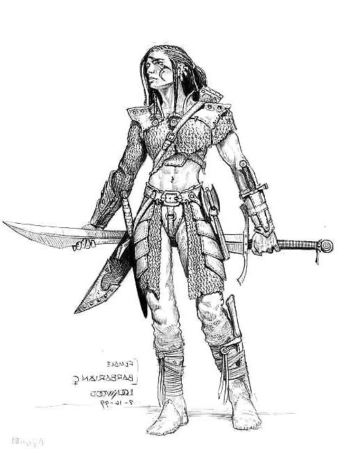 25P Fantasy Warrior Princesses