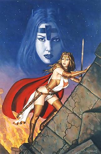 25P Fantasy Warrior Princesses