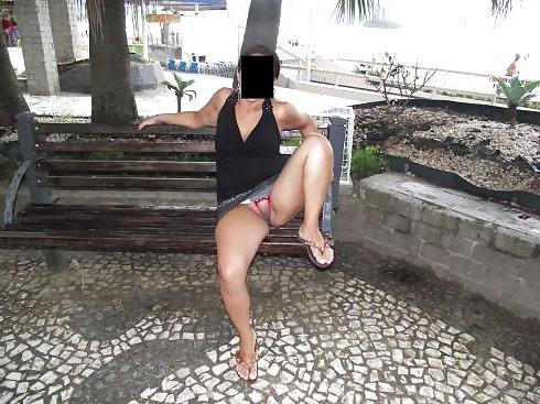 19P Real Brazilian exhibitionists public flashers