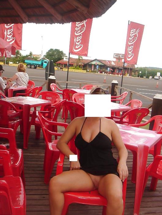 19P Real Brazilian exhibitionists public flashers