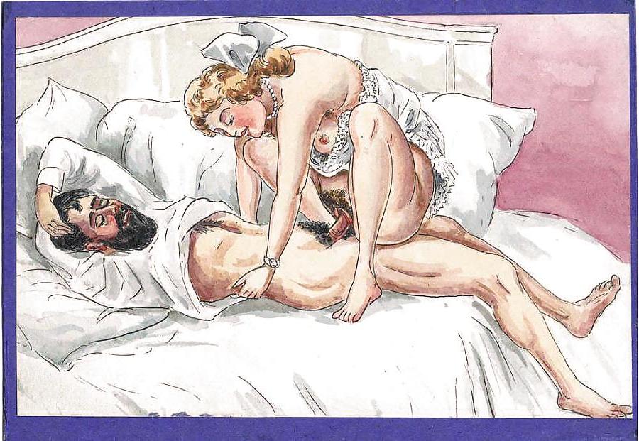 19P Thematic Drawn Porn Art 27 - German Pornographic Album