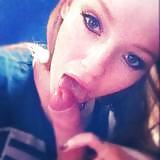 8P Redhead Kloe Kane giving blowjobs