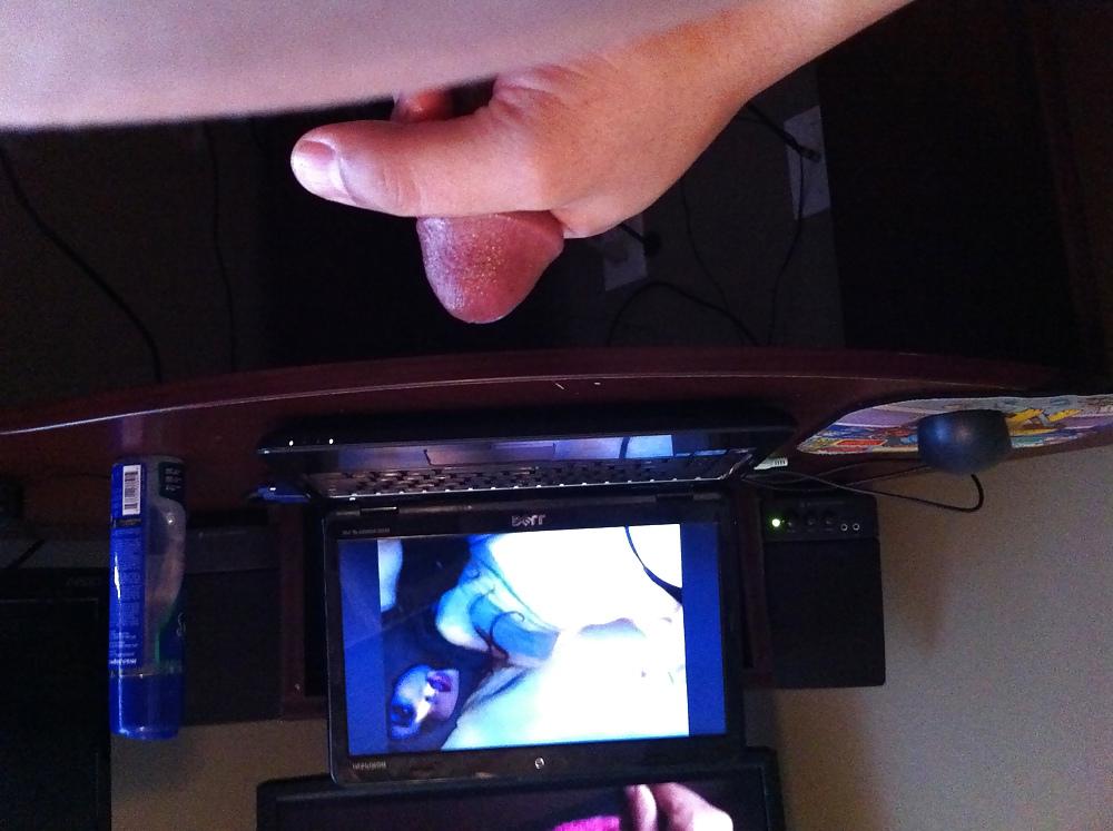 21P Jerking off to some of my favorite shemale videos
