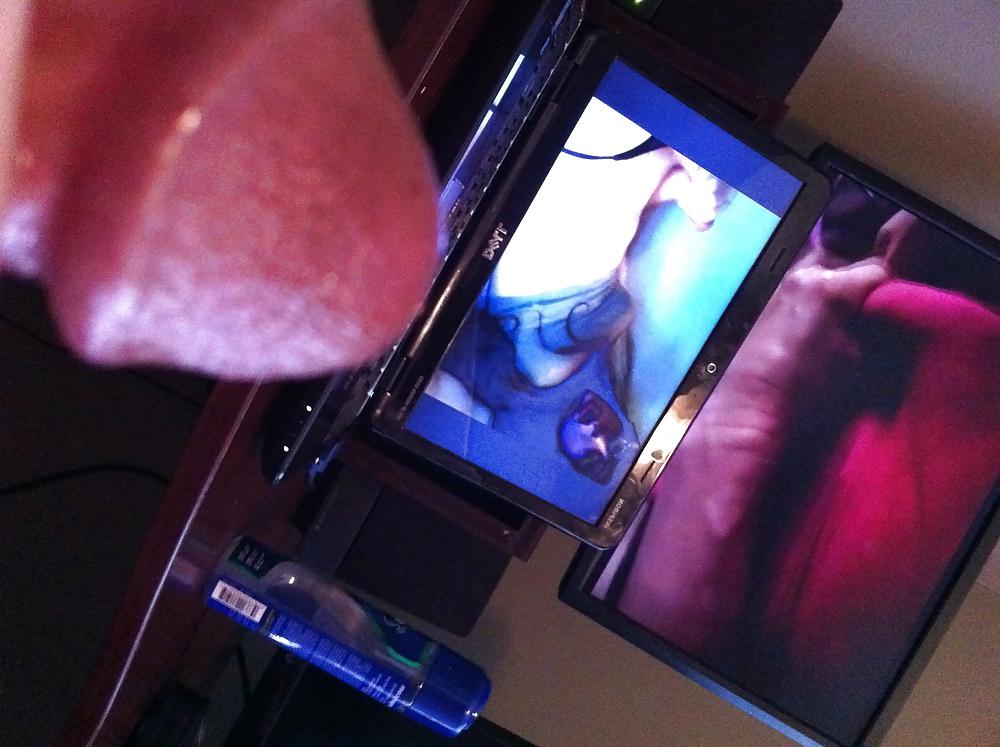21P Jerking off to some of my favorite shemale videos