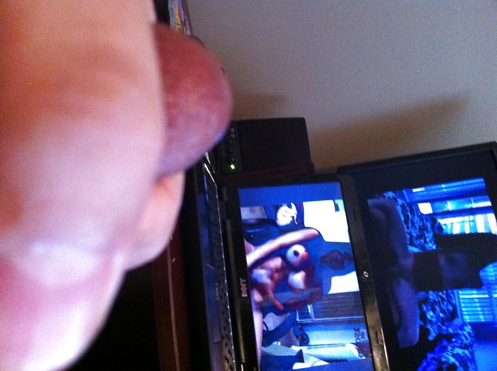 21P Jerking off to some of my favorite shemale videos