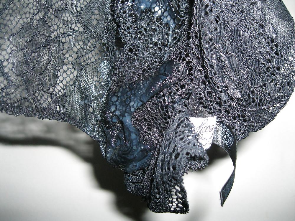 4P Cummed on panties to go with the videos (part 1 & 2)