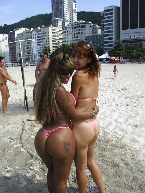10P Brazilian woman enjoying the beach