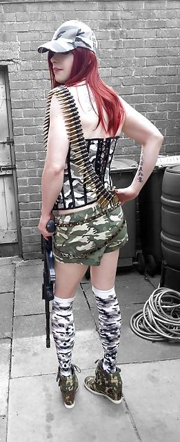 18P Tranny Army Girl Supersatin ( AKA PrettyKitty )