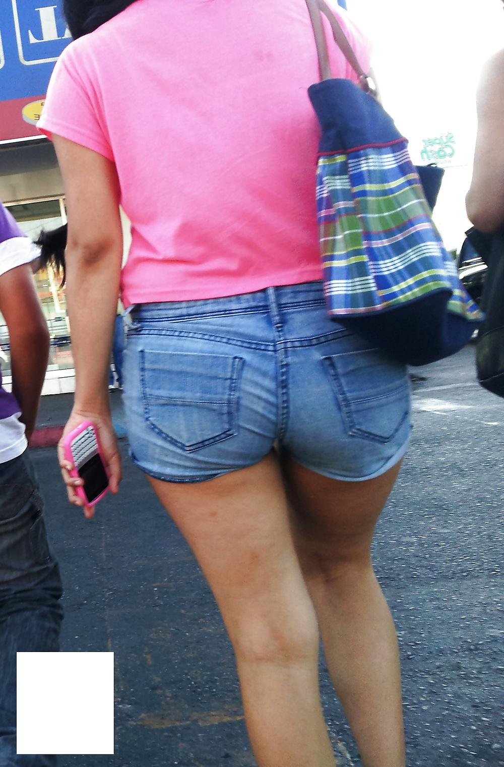 10P Nonporn candid  latina asses in jeans