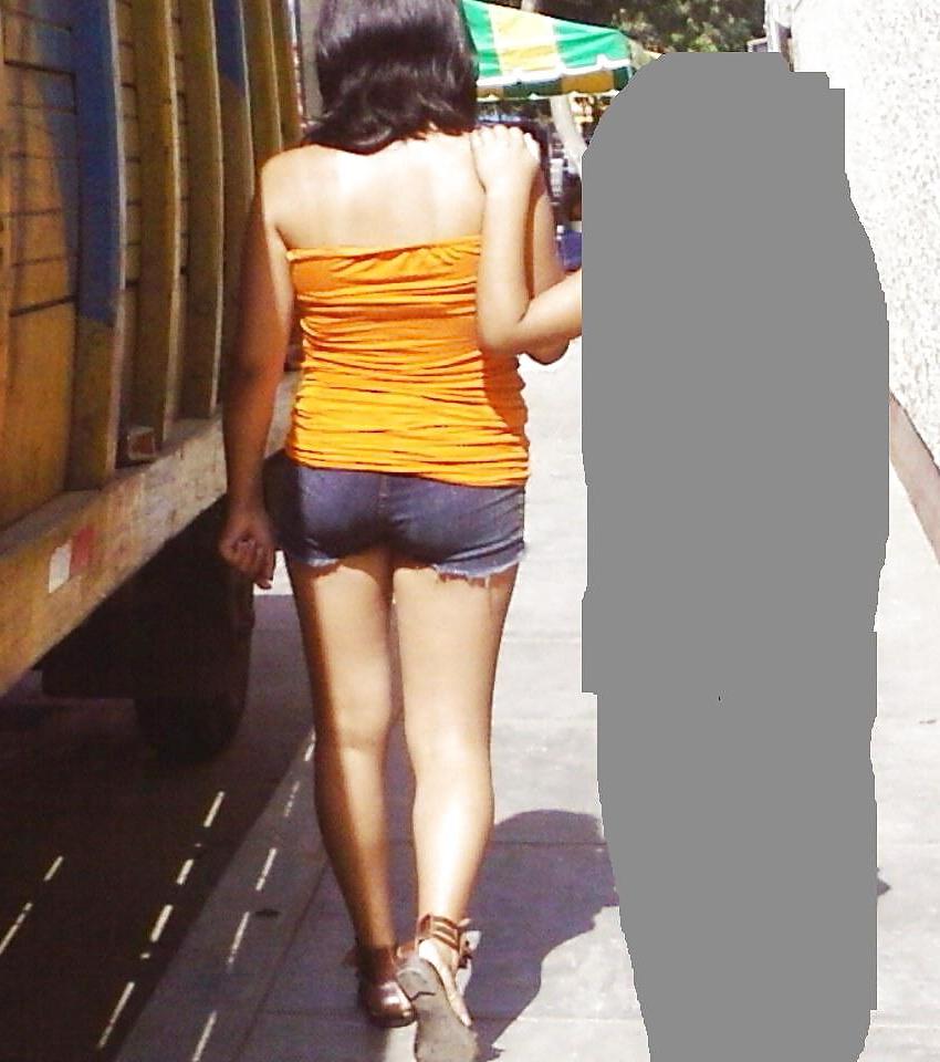 10P Nonporn candid  latina asses in jeans