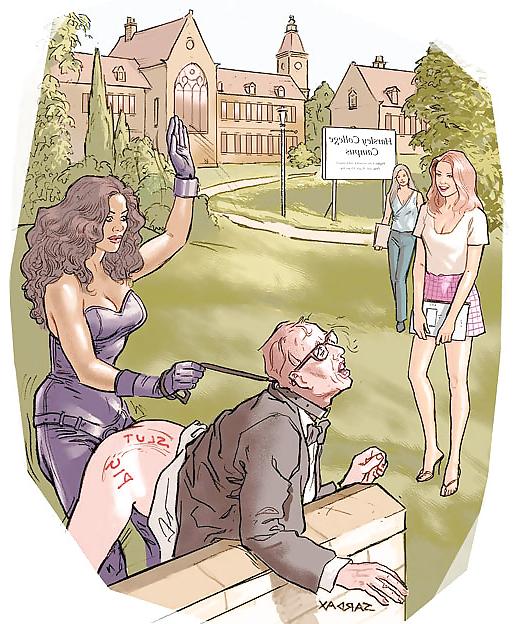 25P Strapon & Anal play toons (1)