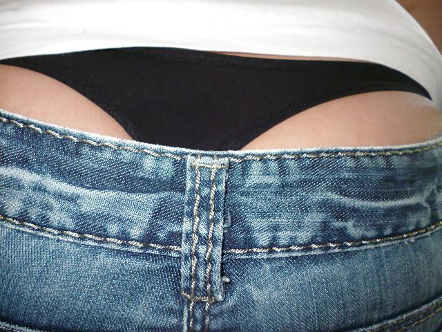 10P More thongs and jeans