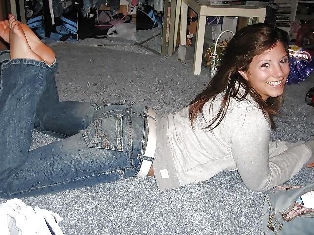 25P Mädchen in Jeans