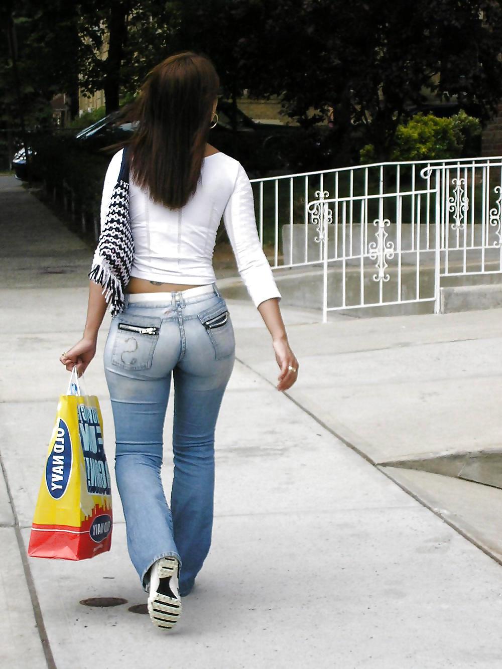 25P Mädchen in Jeans