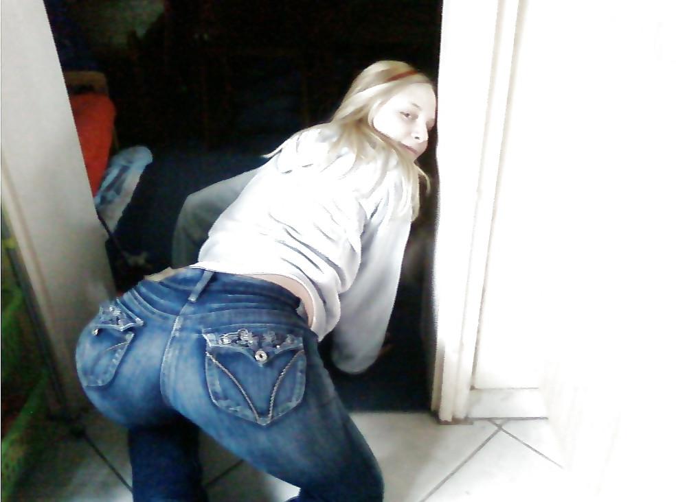 25P Mädchen in Jeans