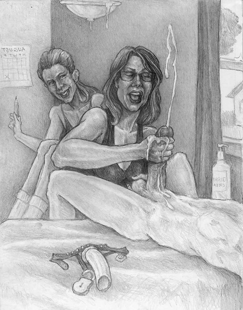 25P CFNM HANDJOB ART