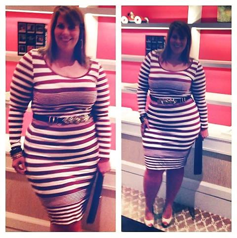 4P Sexy thick white woman
