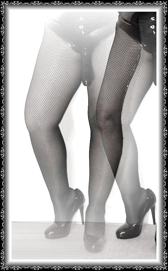 9P Hot & Sexy Nylon Mistress - Mistress Scarlett 