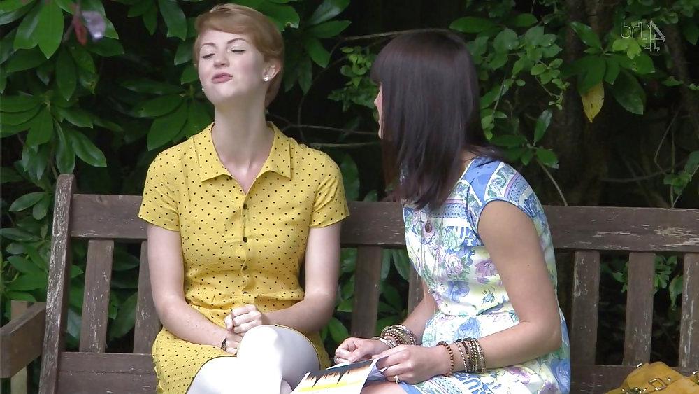 25P Lucy Dixon - Short haired redhead 