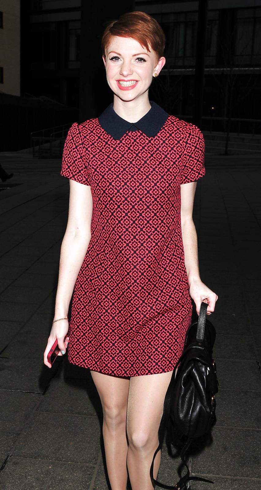 25P Lucy Dixon - Short haired redhead 