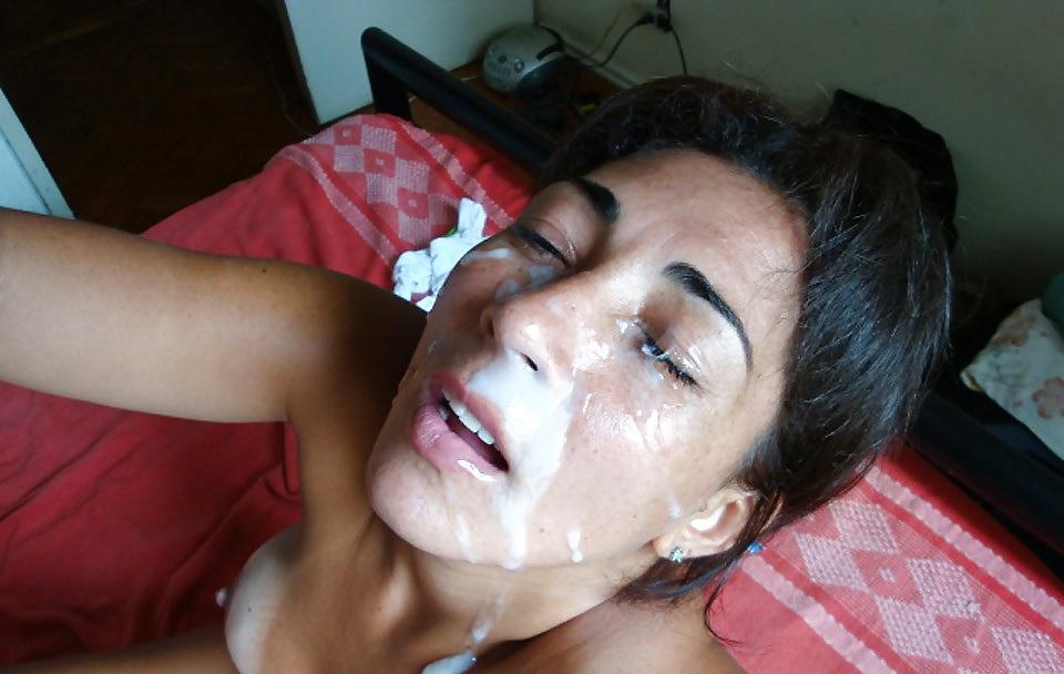 25P Brazilian Wife Gets A Facial