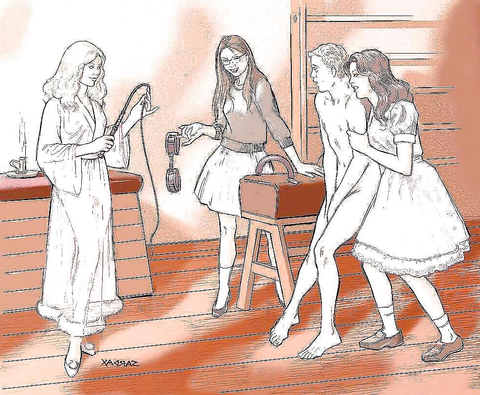 25P Retro BDSM Art by SARDAX