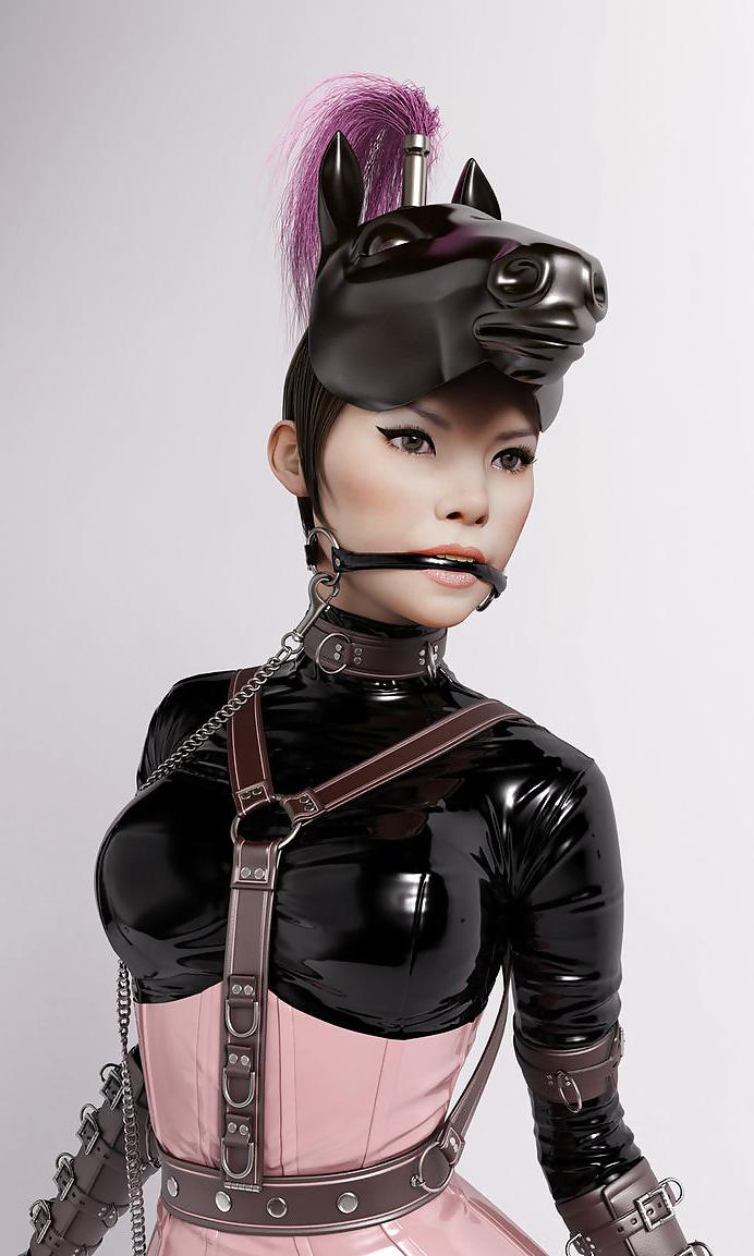 25P Pony Play Fetish