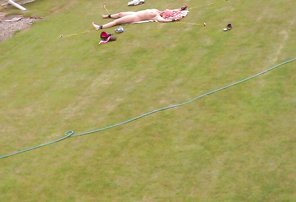 13P My slutty partner sun bathing