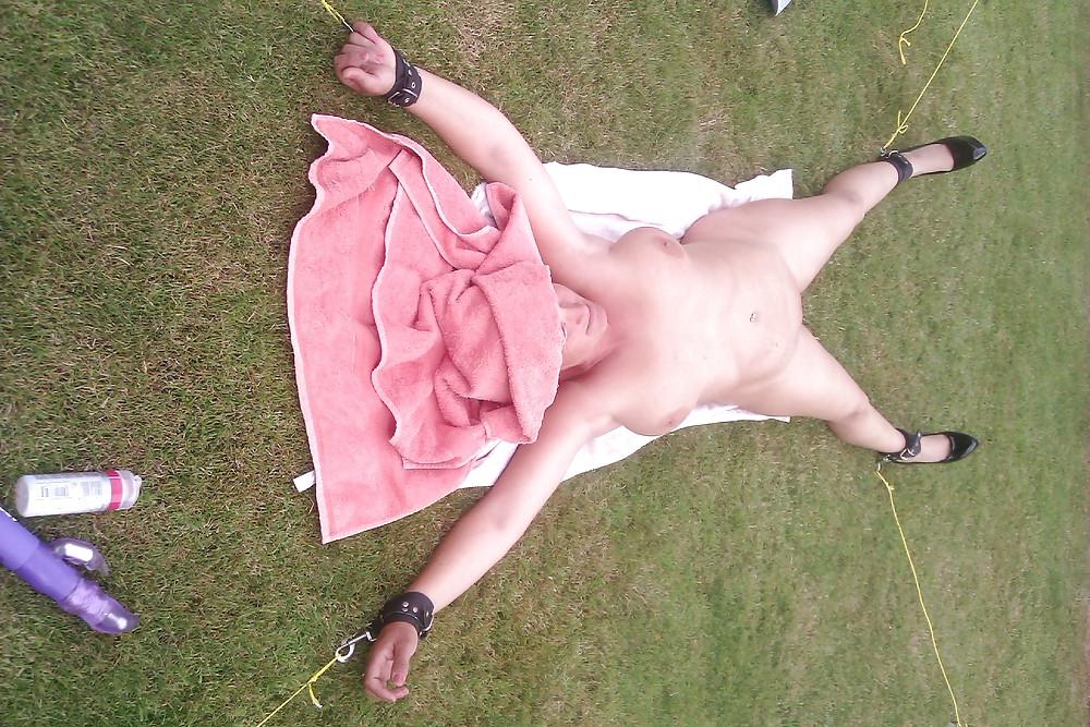 13P My slutty partner sun bathing