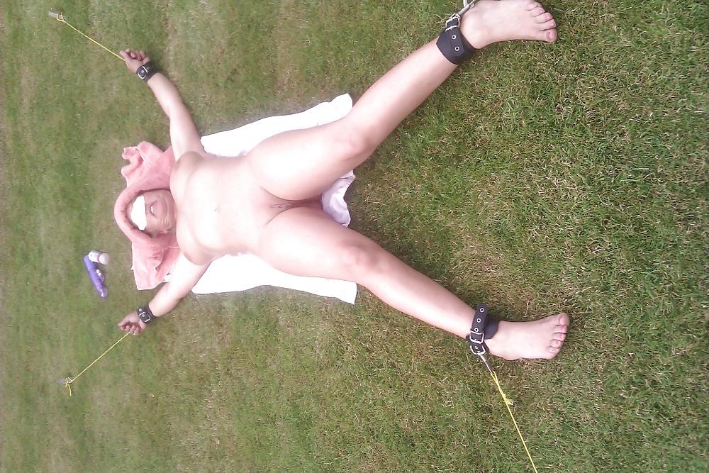 13P My slutty partner sun bathing