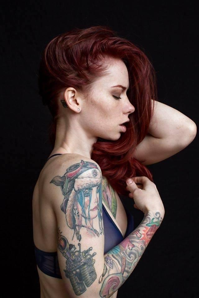 25P Red haired goddess's 