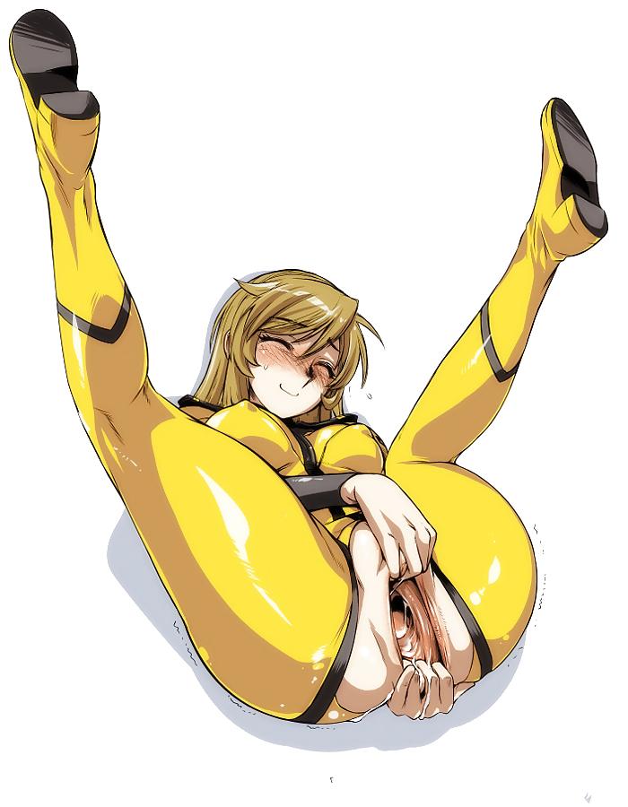 22P Hentai girl anus gapes