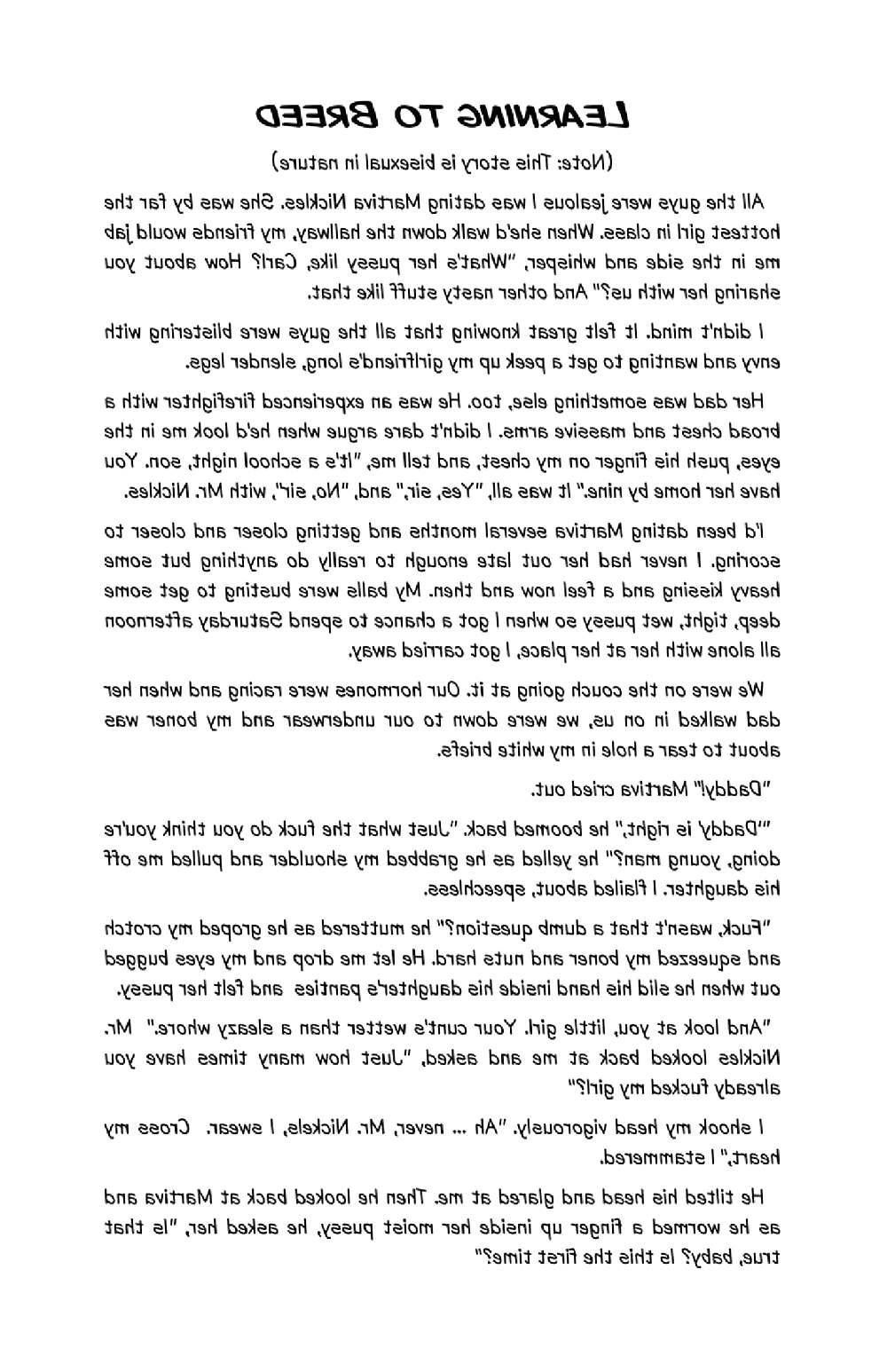6P A Bisexual story