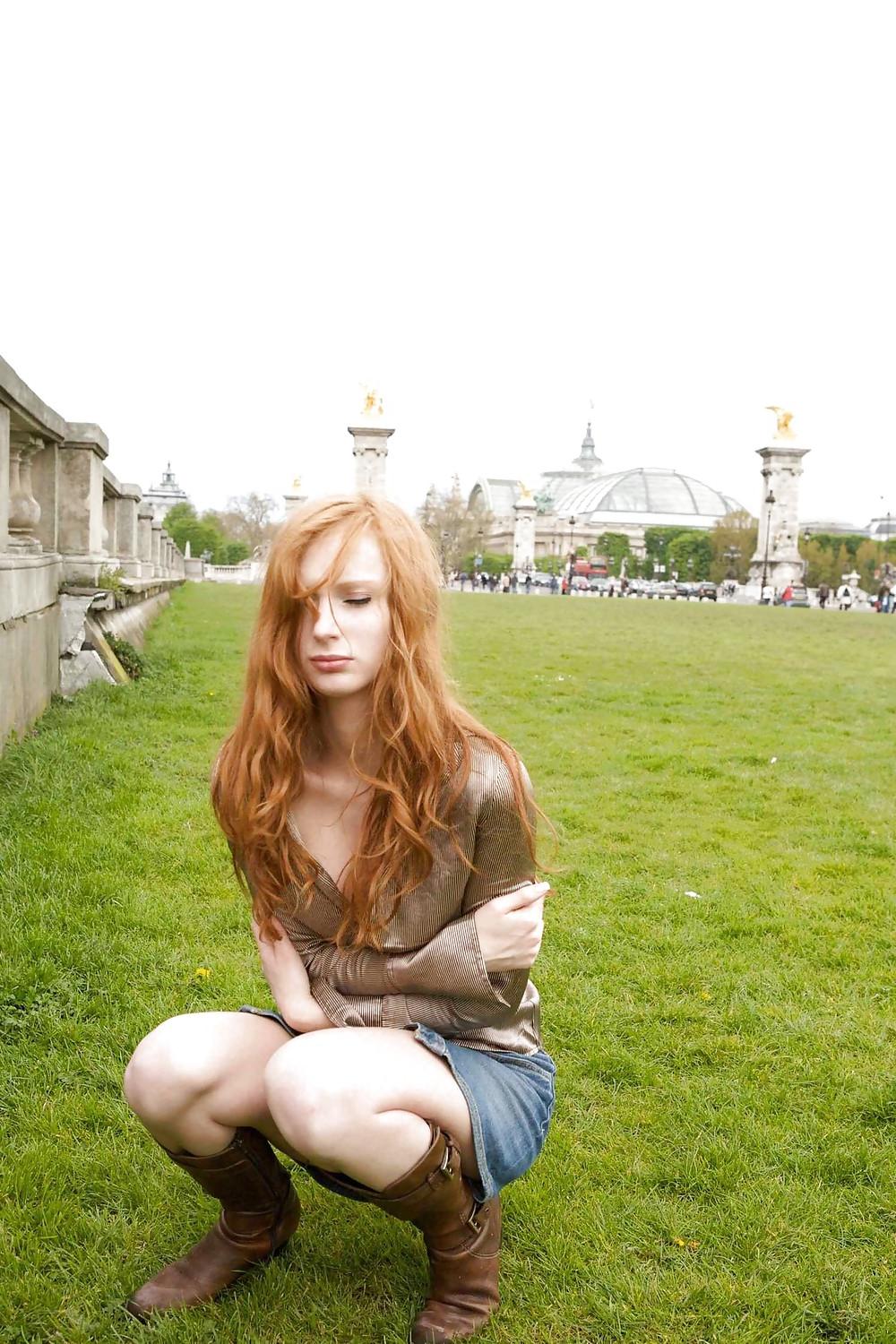 25P Redhead Teen Girl