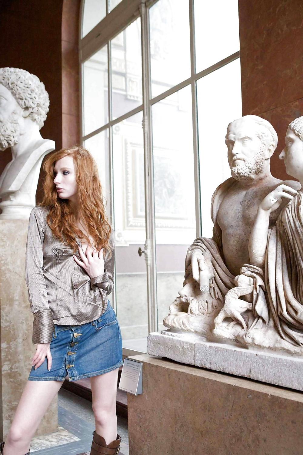 25P Redhead Teen Girl