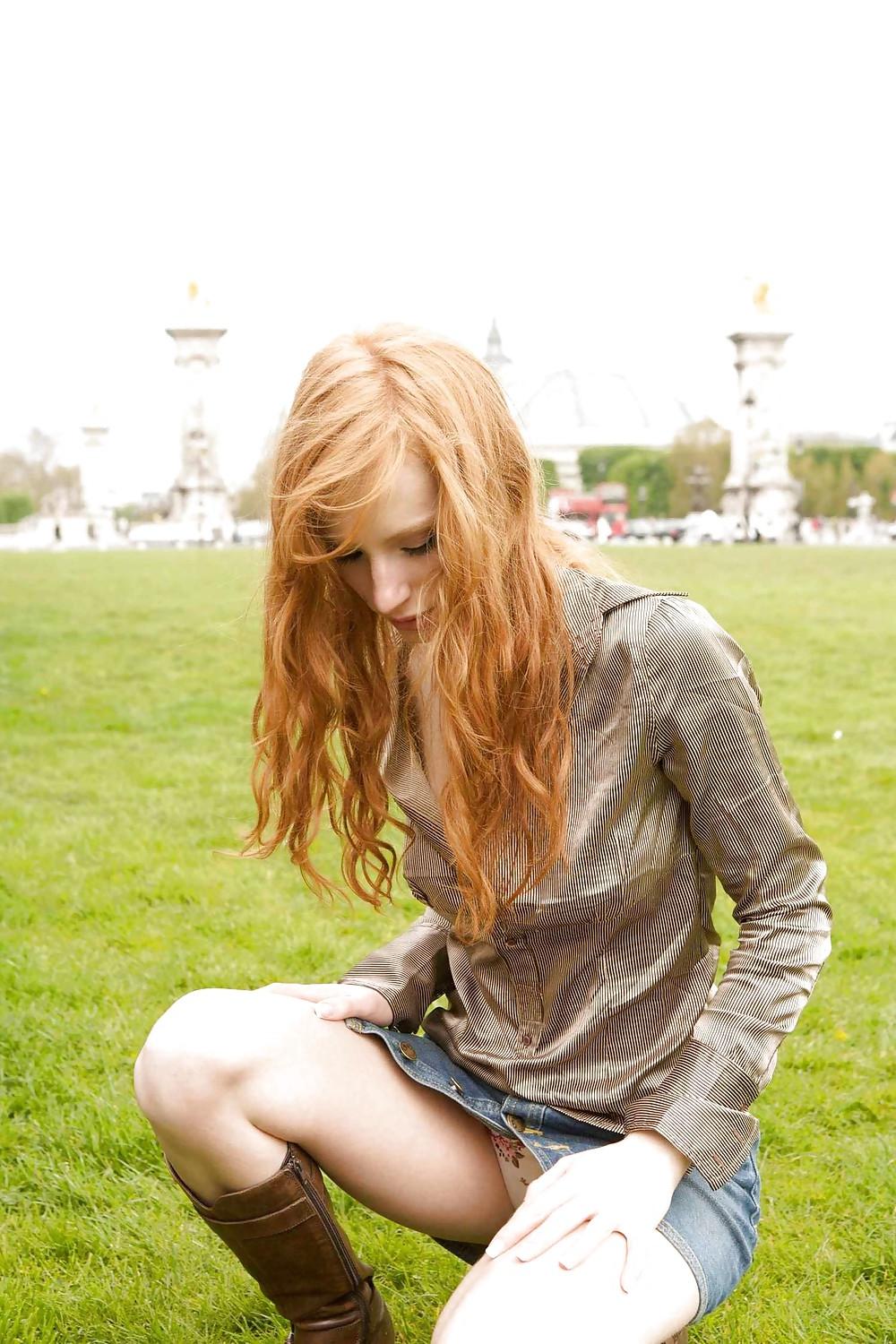 25P Redhead Teen Girl
