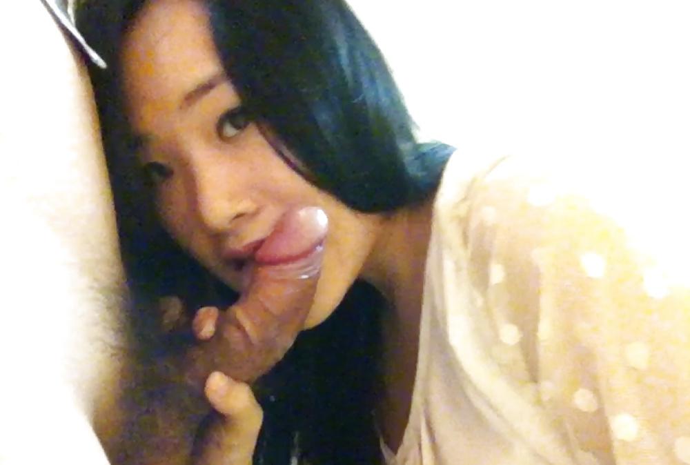 5P Chinese secretary face fuck facial