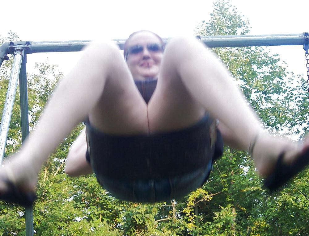 25P Fun Day At Park With Freaky Pink Haired Ex-Wife