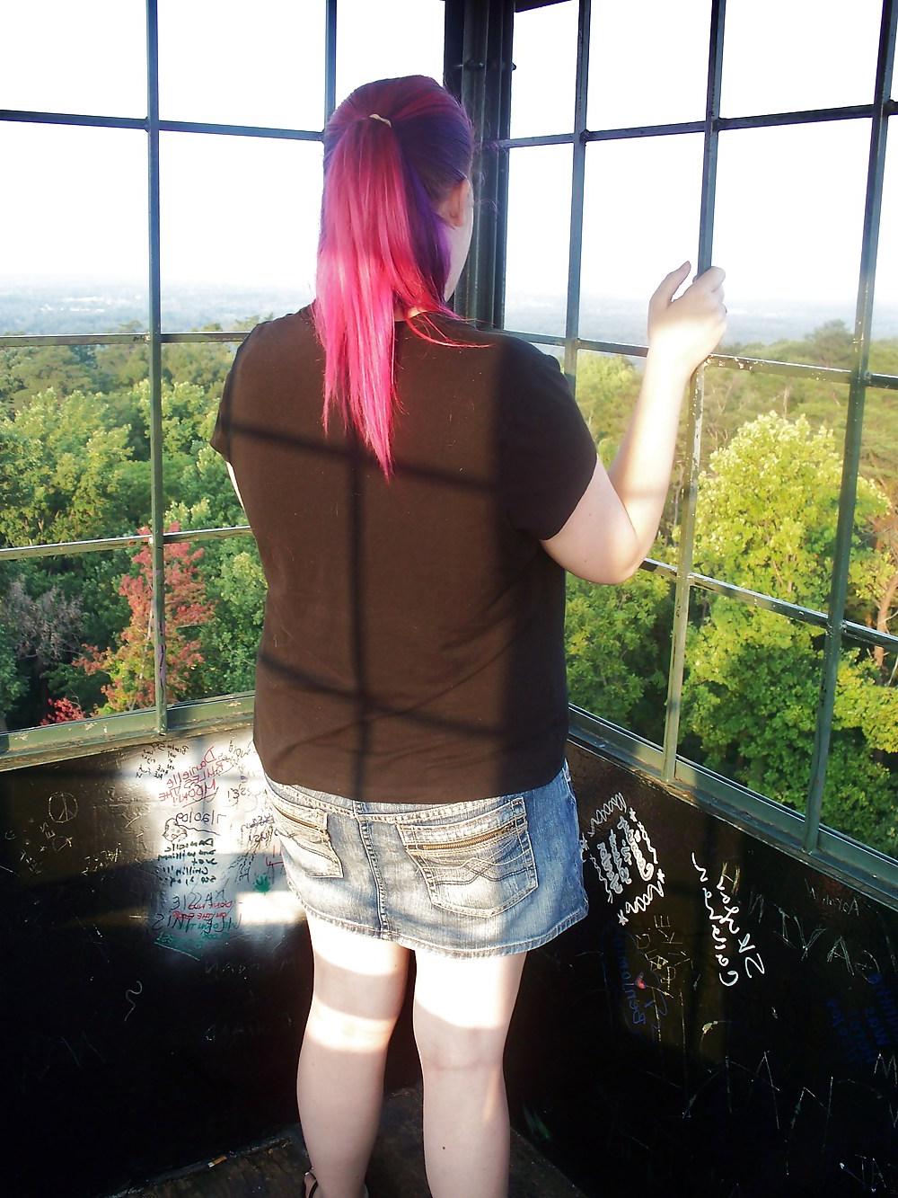 25P Fun Day At Park With Freaky Pink Haired Ex-Wife